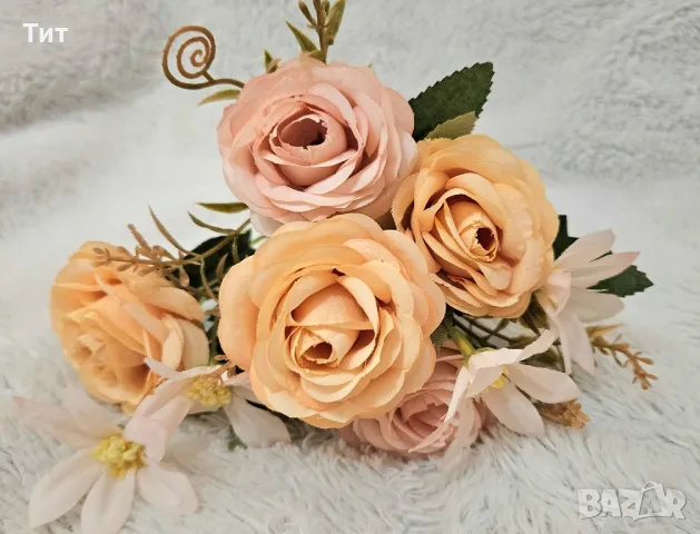 Букети изкуствени цветя , снимка 4 - Изкуствени цветя - 49277330