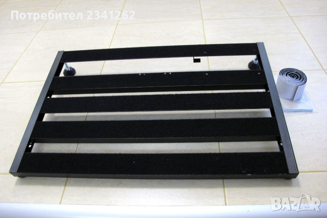 Palmer Pedalbay 60L – Голям алуминиев педалборд с чанта, снимка 5 - Китари - 51952163