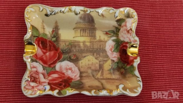 Порцеланов пепелник TRIMAR. , снимка 2 - Други - 39772473