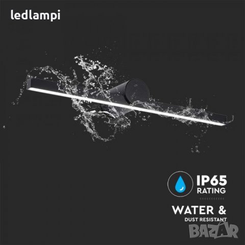 LED Аплик за огледало/картина 10W Черен , снимка 4 - Лед осветление - 39143830