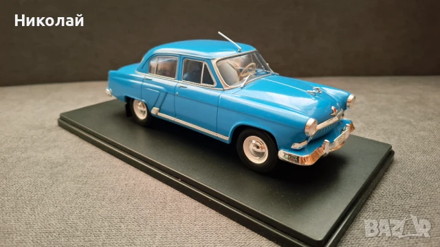1960 GAZ M21 Volga 1:24 Hachette/Whitebox Diecast Колекционерски модел количка, снимка 2 - Колекции - 50966712