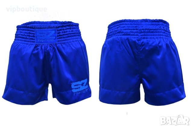 Шорти за Муай Тай и Кикбокс Classic Blue/Blue