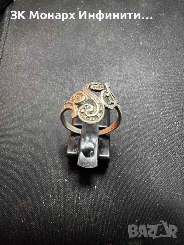 сребърен пръстен , снимка 3 - Пръстени - 52123675