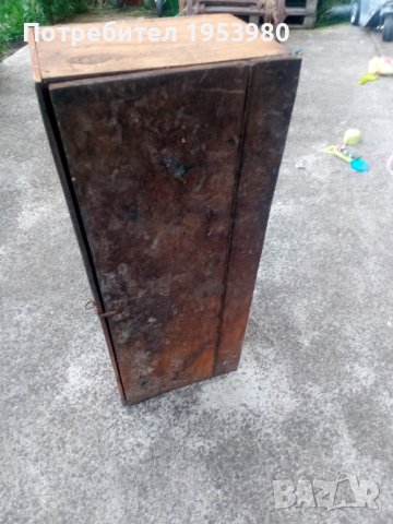 Стара дървена каса за оръжие, снимка 1
