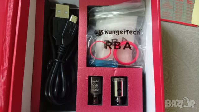 Kanger SUBOX Mini Black Edition (Електронна цигара) , снимка 10 - Електронни цигари - 41189415