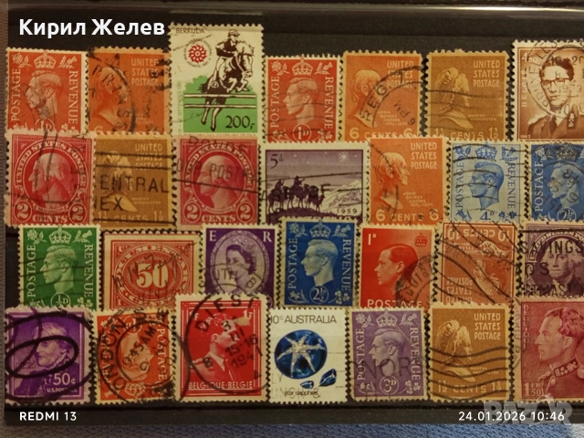 Стари пощенски марки от цял свят смесени ИЗВЕСТНИ ЛИЧНОСТИ за КОЛЕКЦИЯ 51987