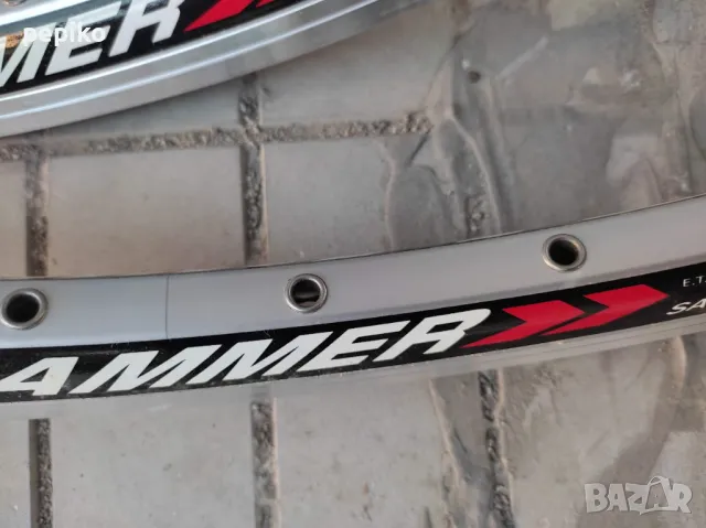 Продавам колела внос от Германия  НОВИ двойностенни шини за велосипед G HAMMER 26 цола, снимка 2 - Части за велосипеди - 48337232