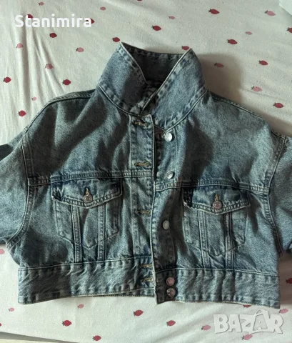 Дънково яке Bershka denim