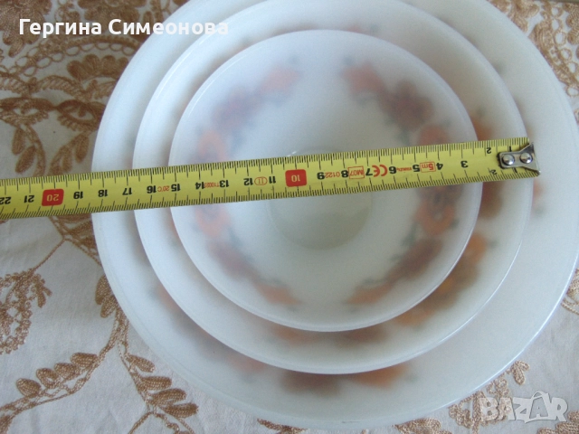 Лот купи YENA GLASS, снимка 6 - Чинии - 52616110