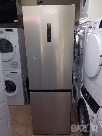 Чисто нов иноксов комбиниран хладилник с фризер Gorenje No Frost A+++ с две години гаранция!