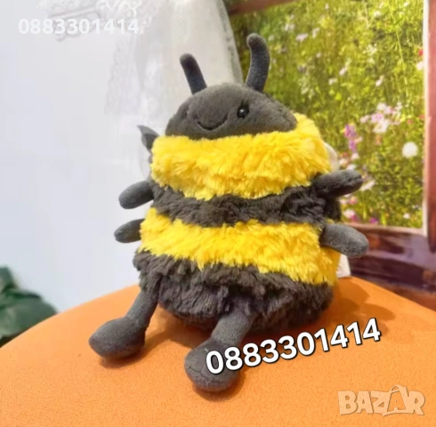 Плюшена Пчела 20см , снимка 2 - Плюшени играчки - 53703375