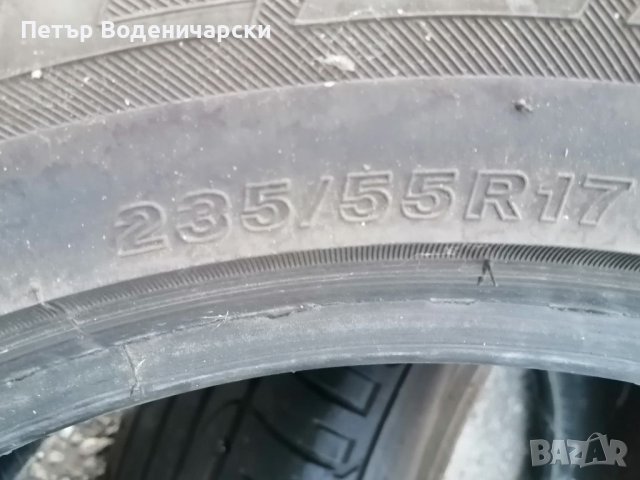 Гуми 235 55 17 Бриджстоун Bridgestone 2 броя. Нов внос. Не са нови!, снимка 5 - Гуми и джанти - 41659972