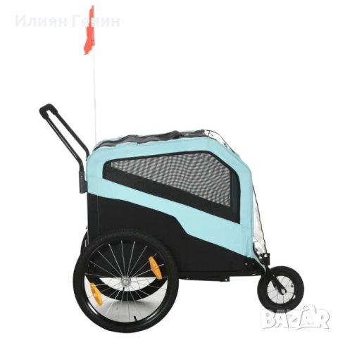 PawHut 2-в-1 Ремарке за кучета, снимка 3 - За кучета - 51648213