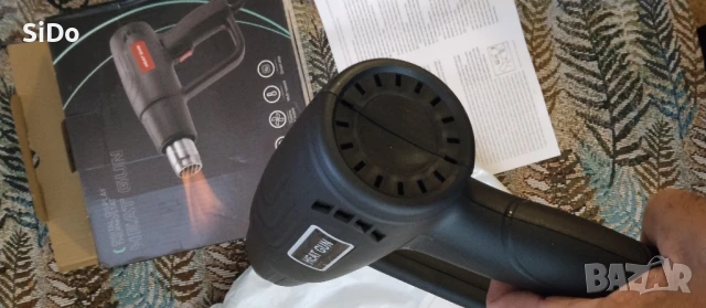 Пистолет за горещ въздух чисто нов , снимка 3 - Други инструменти - 50654753