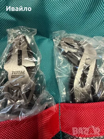 Комплект клещи Total 7 части, снимка 7 - Клещи - 47625689