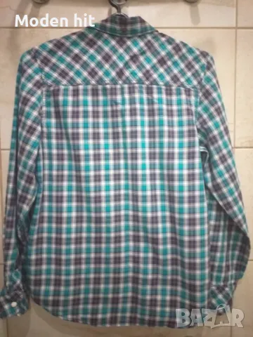 H&M памучна карирана риза за момче, размер 146 см., снимка 8 - Детски ризи - 47543183