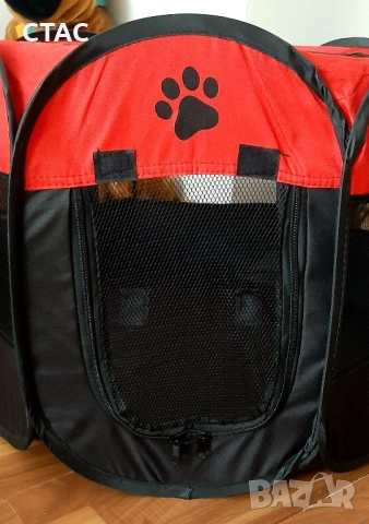 Нова ,сгъваема и лесно преносима кошара с капак за куче,котка, снимка 5 - Други стоки за животни - 51886757