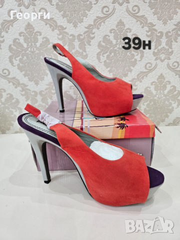 Дамски обувки, снимка 16 - Дамски обувки на ток - 44743343