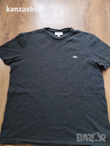 lacoste - страхотна мъжка тениска ХЛ , снимка 3 - Тениски - 51171754