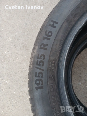 2 бр. 195/55/16, снимка 4 - Гуми и джанти - 53785041