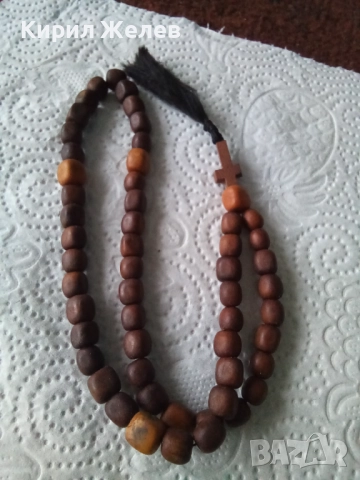 Броеница стара 52344, снимка 3 - Антикварни и старинни предмети - 52580281