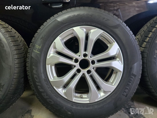 Гуми 4бр Pirelli 235/65/R17 с оригинални Джанти за Mercedes GLC , снимка 4 - Гуми и джанти - 51832473