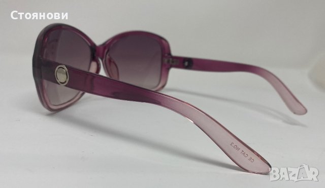 Слънчеви очила с розова рамка и UV филтър 2 , снимка 6 - Слънчеви и диоптрични очила - 41901212