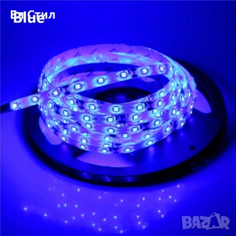 Лента с RGB LED диоди и дистанционно управление 5 метра, подходяща за кухненско осветление, снимка 4 - Лед осветление - 53866499