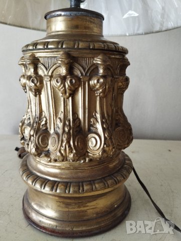 Барокова настолна лампа, снимка 2 - Настолни лампи - 42444465