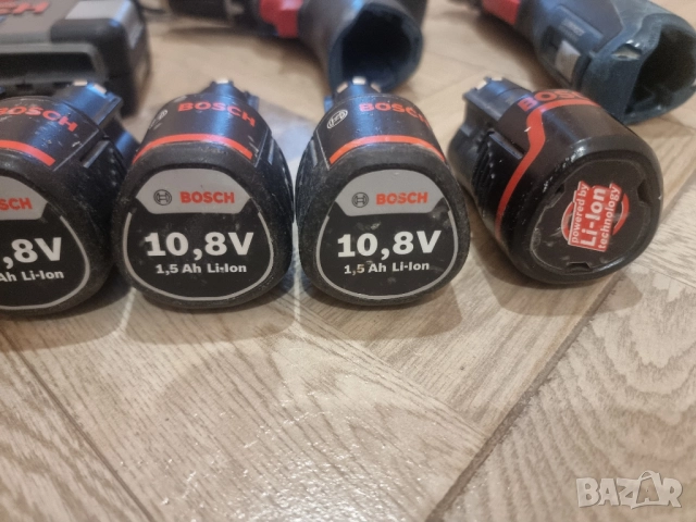 Комплект инструменти BOSCH 10,8V, снимка 8 - Винтоверти - 52918543