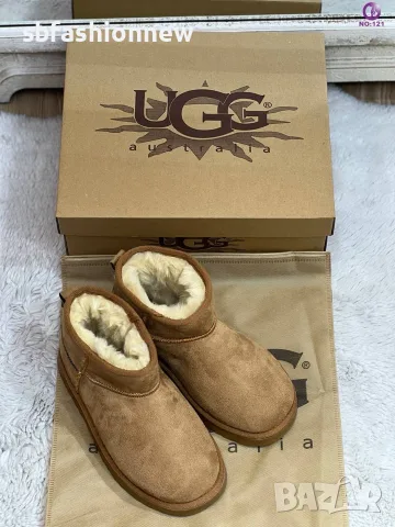 UGG дамски боти, чехли, снимка 10 - Дамски апрески - 56219701