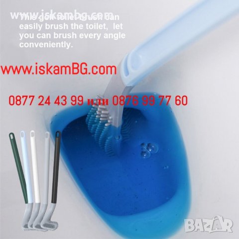 Силиконова антибактериална мулти четка за тоалетна - КОД 3856, снимка 5 - Други стоки за дома - 40048887