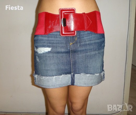 Дънкова пола Joe's, снимка 6 - Поли - 11044751