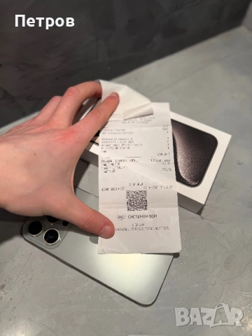 КАТО НОВ Iphone 15 Pro  Natural+ гаранция, снимка 10 - Apple iPhone - 53048269