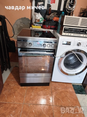 Свободно стояща печка Amica , снимка 8 - Печки, фурни - 52874471