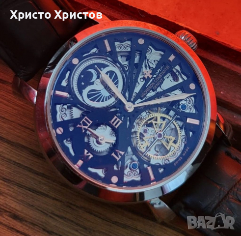 Мъжки часовници Top quality Vacheron Constantin , снимка 8 - Чанти - 36246851