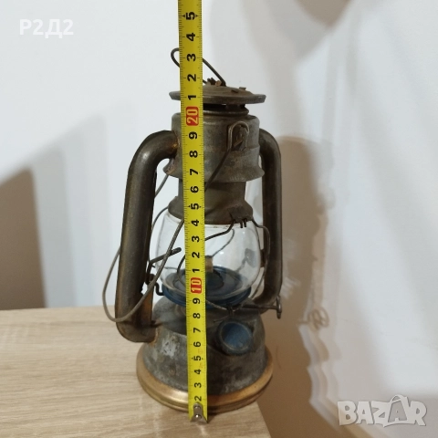 стар български газов фенер , снимка 3 - Антикварни и старинни предмети - 52674430