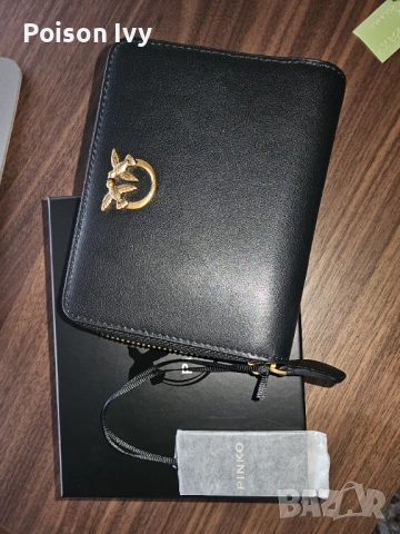 Pinko естествена кожа оригинално портмоне, снимка 2 - Портфейли, портмонета - 53868775