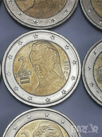 лот 2 евро-Австрия различни години, снимка 6 - Нумизматика и бонистика - 53237722