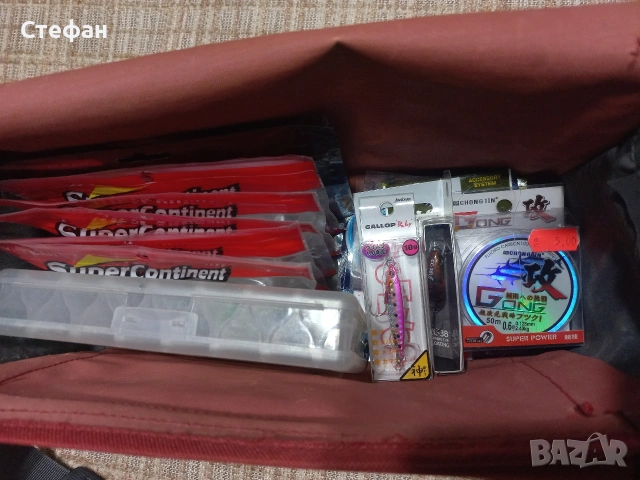 Чанта с примамки за пъстърва, кефал и костур, снимка 7 - Такъми - 53374379