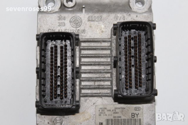 Компютър ДВГ Opel Corsa C, Agila Z10XE GM09115111 Bosch 0261206072, снимка 5 - Части - 39437334