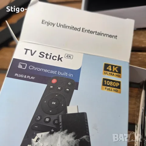 Нов 4K Smart TV Stick R3 – Превърнете всеки телевизор в Смарт!, снимка 4 - Приемници и антени - 56163120