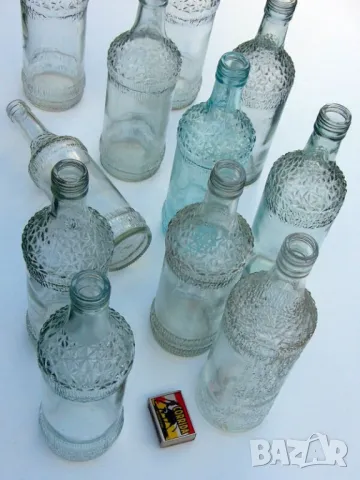 Арт Дизайн БУТИЛКИ на Винт 500 700 мл Стъклени Шишета за резбови Капачки Тапи Алкохол Напитки БАРТЕР, снимка 3 - Буркани, бутилки и капачки - 47454950