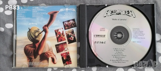 Helloween - Walls of Jericho CD (Heavy Speed Metal) , снимка 2 - CD дискове - 53476652