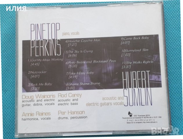 Pinetop Perkins / Hubert Sumlin – 1998 - Legends(Blues), снимка 4 - CD дискове - 42437313