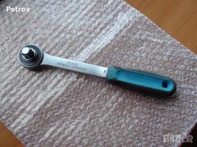 GEDORE BLAU - 1993 Z - MADE IN GERMANY - 1/2" ПРОФЕСИОНАЛНА Тресчотка / 48 зъба / 7,5° / 270 mm/GERM, снимка 2 - Гедорета - 44643473