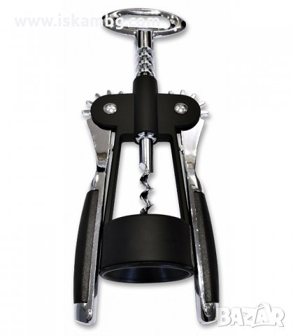 ТИРБУШОН ЗА ВИНО С ОТВАРАЧКА ЗА КАПАЧКИ, ПРОФЕСИОНАЛЕН - код 1527, снимка 2 - Аксесоари за кухня - 34011801