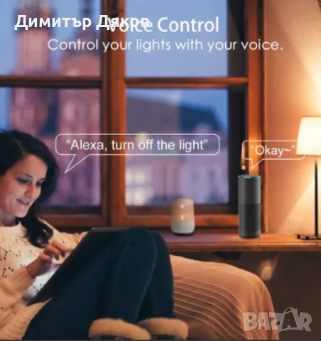 Интелигентна WiFi,smart , LED крушка ,с достъп за управление, снимка 2 - Лед осветление - 48137699