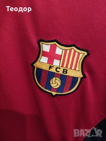 Тренировъчна* футболна* тениска* на* Барселона*, снимка 3 - Футбол - 52158452