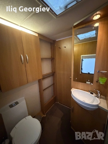 Kаравана SWIFT CONQUEROR-ALDE/ДВОЙНА ДУШ КАБИНА/ГОЛЯМ ХЛАДИЛНИК/ФОРСЕЛТ/MOVER/ФРЕНСКА СПАЛНЯ, снимка 12 - Каравани и кемпери - 53578328